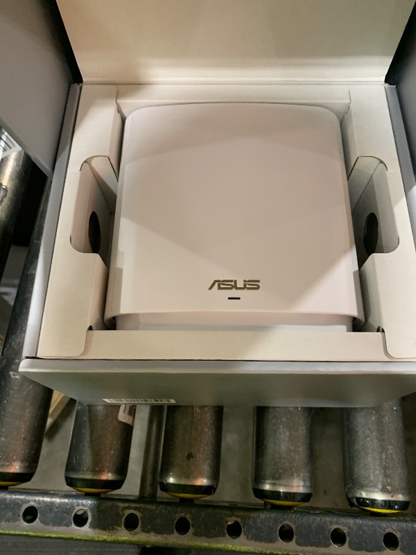 Photo 1 of ASUS ZenWiFi AX6600 Tri-Band Mesh WiFi 6 System (XT8 1PK) - Whole Home Coverage up to 2750 sq.ft & 4+ rooms, AiMesh, Included Lifetime Internet Security, Easy Setup, 3 SSID, Parental Control, White