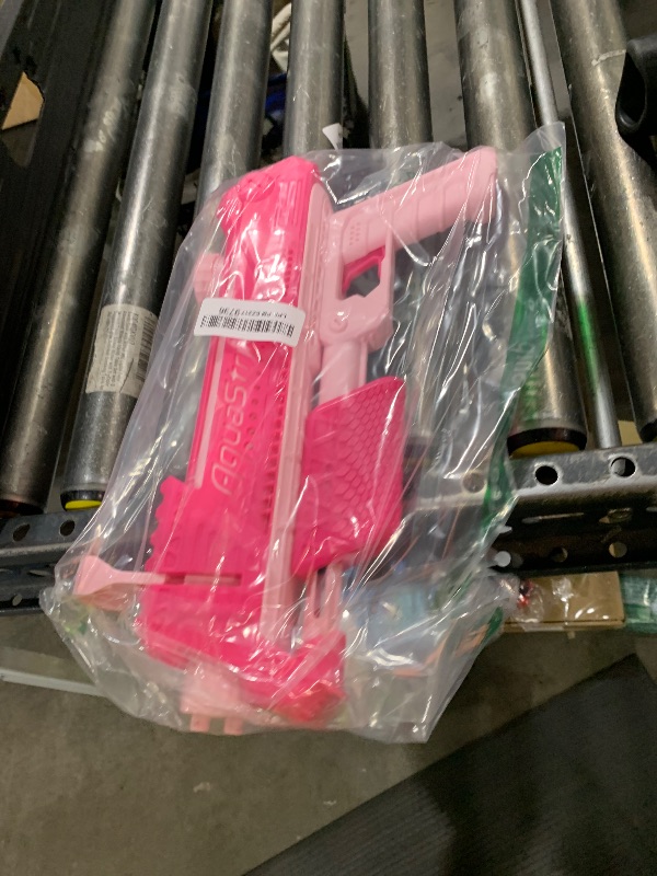 Photo 1 of ArtCreativity AquaStriker Squirt Gun (Pink) - Prank Water Gun Gadget with Adjustable Sideways Shooting Action for Practical Jokes - Gag Water Gun for Kids 8-12 with 20' Range