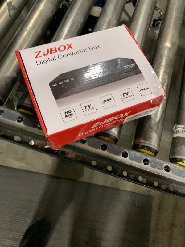 Photo 1 of Digital TV Converter Box, ATSC Tv Tuner - ZJBOX for Analog HDTV Live 1080P with Recording&Playback,HDMI Output, Timer Setting TV Tuner Function Digital Channel Free