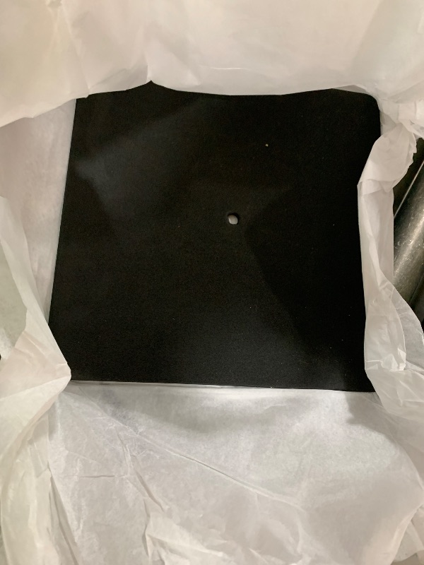 Photo 1 of black base plate squared 