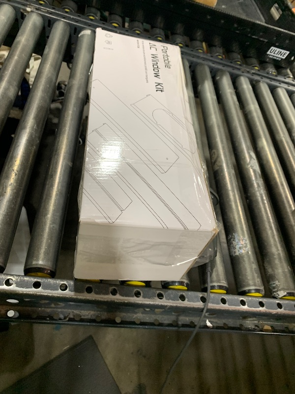 Photo 1 of Portable Air conditioner Window Kit, Adjustable Vertical/Horizontal Sliding Window Kit Plate for Unit, AC Window Vent Seal Suitable for 5.9” AC Exhaust Hose