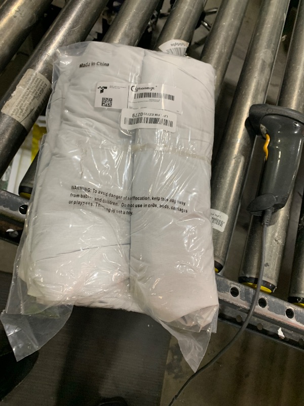 Photo 1 of Chyhomenyc 2 Panels 100% Blackout Curtain Liners, 100% Darkening Thermal Insulated Blackout Liner for 84 Inch Curtains, Each 50" Wx80 L, 2 Liners Per Set with 17 Pieces Rings