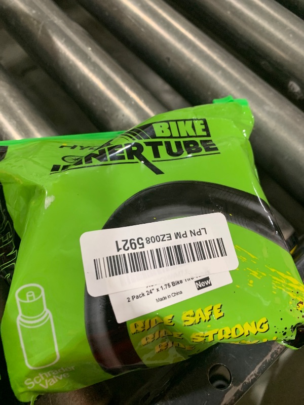 Photo 1 of 2-Pack Bike Inner Tube for 24 X 1.75/1.95/2.10/2.125", Premium 24x1.95 Bicycle Tube with 32 mm Schrader Valve 2PCS Levers, 24x2.125 Tube Compatible with Road/MTB/Kids Bike by Hydencamm (2 of One Size)