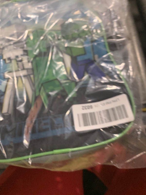 Photo 1 of Minecraft Mini Backpack for Boys - Bundle with 11" Minecraft Backpack for School Plus Stickers, Water Bottle, More | Small Backpack for Kids Minecraft