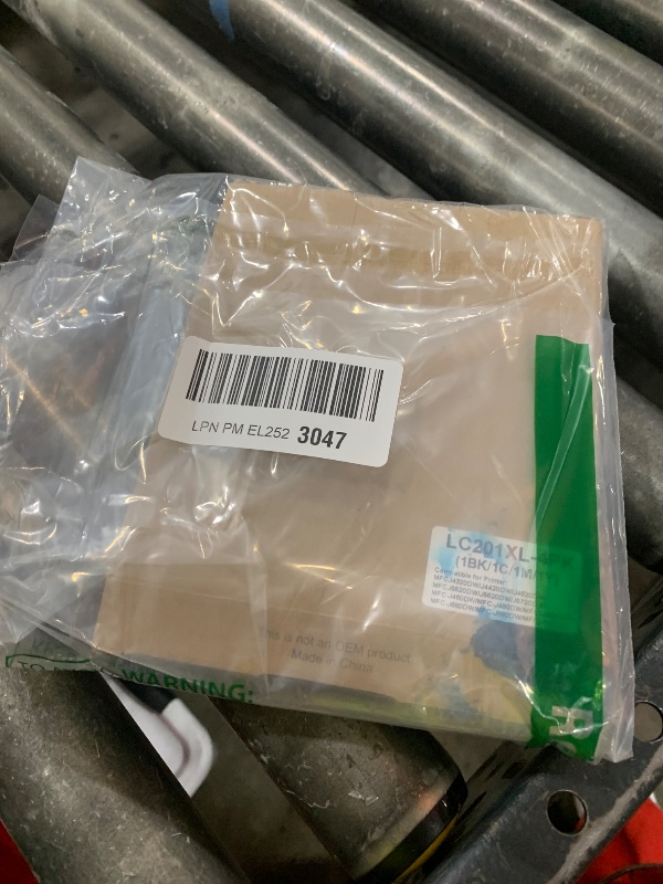 Photo 1 of LC201 (LC-201) Color (BK/C/M/Y) Ink Cartridge 4-Pack (Includes 1 LC201BK, 1 LC201C, 1 LC201M,1 LC201Y) - LC203 Ink Cartridge Replacement for Brother MFC-J460DW MFC-J480DW MFC-J485DW MFC-J880DW Printer