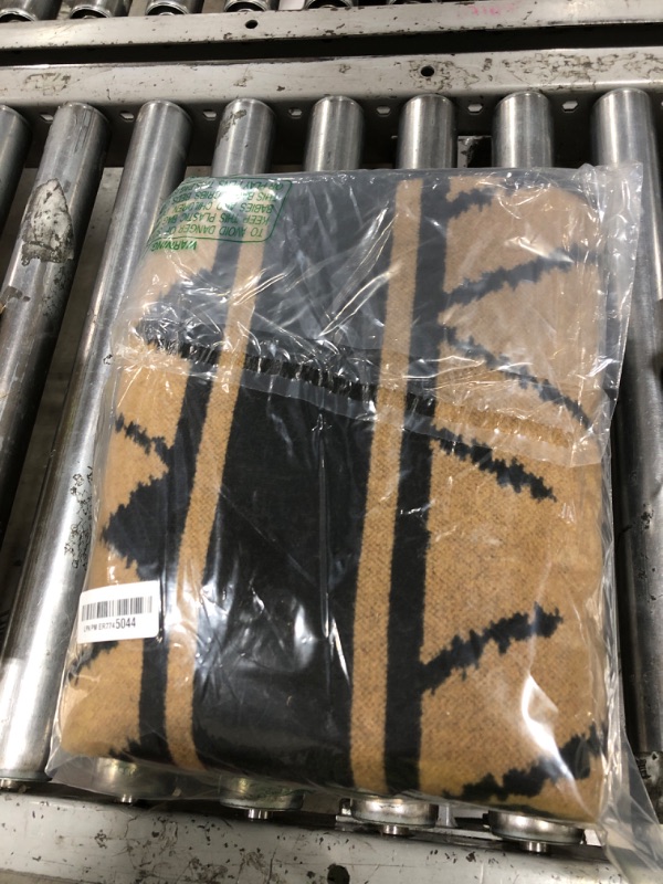 Photo 1 of ACUSHLA Merino Wool Camp Blanket - Soft Warm Thick Washable Large Outdoor Camping Travel Throw Blanket All Weather, Sierra Khaki 79" x63"