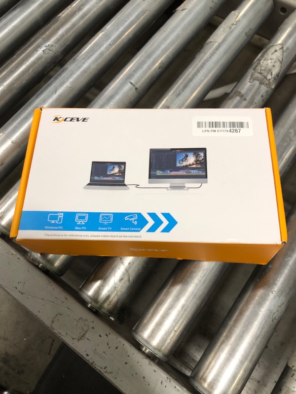 Photo 1 of KVM Switch 3 Monitors 4 Computers 8K@60Hz 4K@144Hz, HDMI +2 Displayport Triple Monitor KVM Switch with 4 USB Ports for Keyboard Mouse,Support Extended/Copy Mode, with Wired Remote and 4 USB Cables