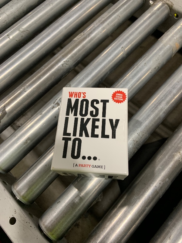 Photo 1 of DSS Games Who's Most Likely to... Kinda Clean Family Edition [A Party Game]