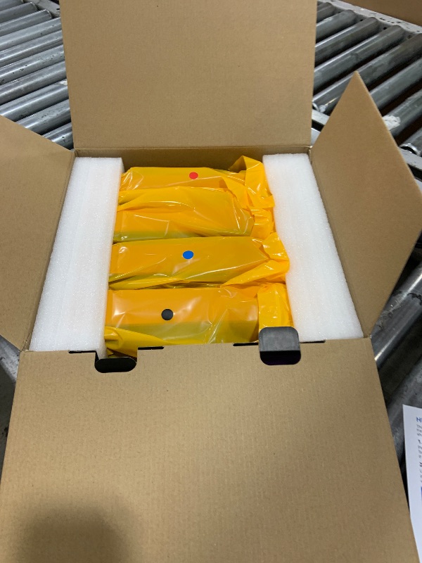 Photo 1 of 218A Toner Cartridges 4 Pack (with Chip) 3301fdw Replacement for HP 218A 218X Work for HP Color Laserjet Pro MFP 3301fdw 3201dw 3301sdw 3301cdw Printer High Yield Ink W2180A W2180X (4 Pack, B/C/Y/M)