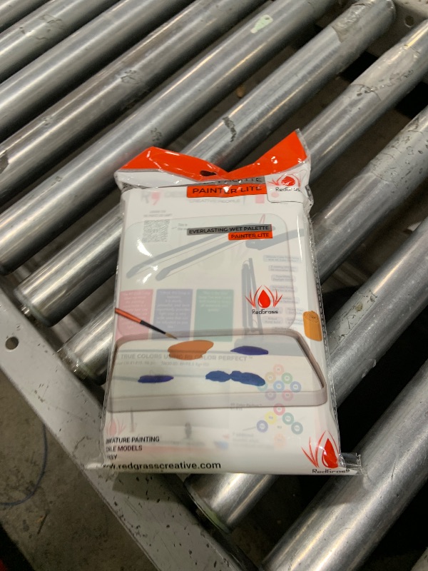 Photo 1 of Redgrassgames Everlasting Wet Palette for Miniature Painting and Acrylic Paints - Painter Lite 8.9" - Keeps Paint Fresh, Approved by Pro Painters - Painting Palette with Lid, Seal, 50 Sheets, 2 Foams