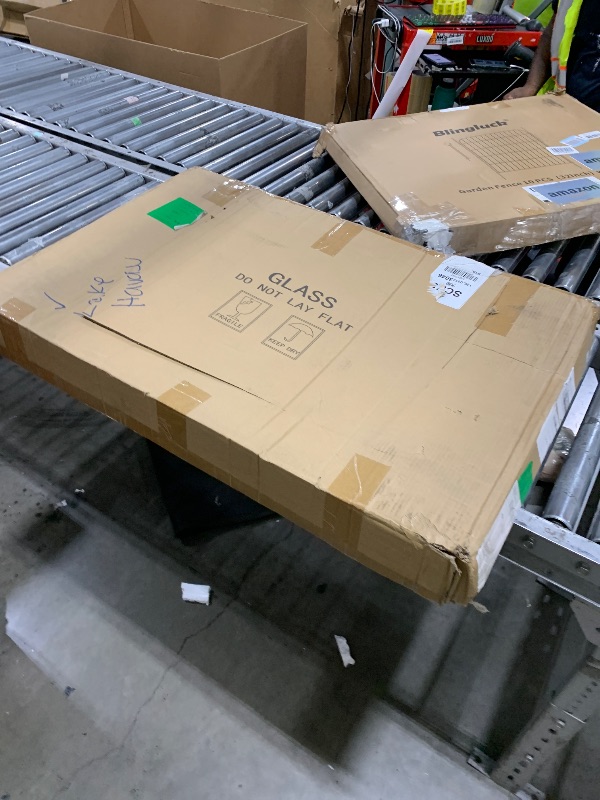 Photo 1 of AlloTemlass RV Exit Window, 36" W x 22" H Tinted Emergency Window with Net Screen and Trim Ring, DOT Approved, Fits 1-1/4" to 1-4/5" Wall Thickness, Easy Install for RVs and Trailers