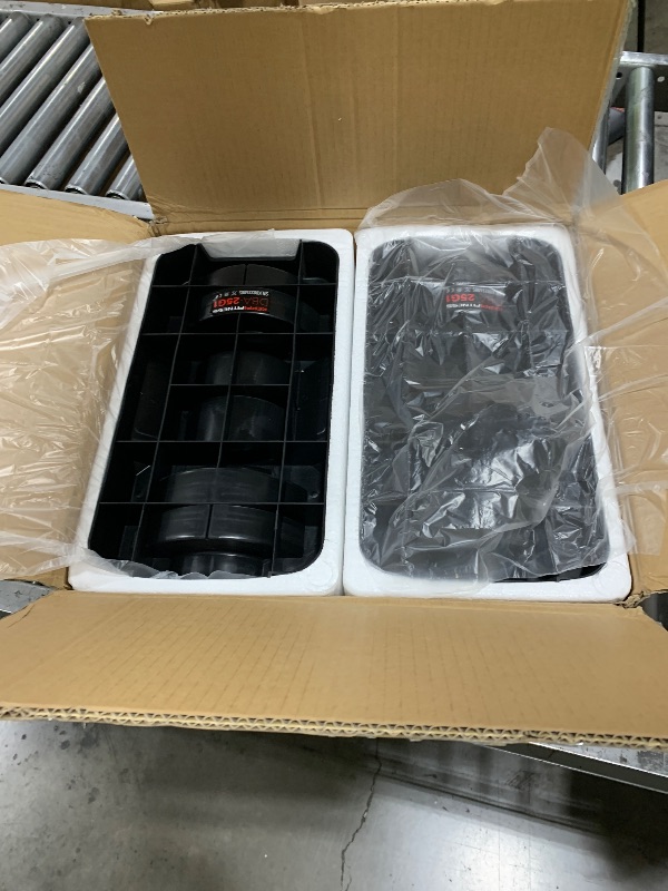 Photo 1 of Keppi Adjustable Dumbbells Set-25lb Dumbbells with Anti-Slip Metal Handle for Exercise and Fitness Fast Adjust Weight for Full Body Workout Fitness