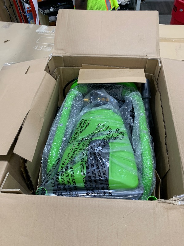 Photo 1 of Greenworks Pro Brushless 3000 PSI (CSA Certified) 2.0 GPM Max / 1.1 GPM Electric Pressure Washer (Rugged Steel Frame, 25 FT Hose, 35 FT GFCI Power Cord)