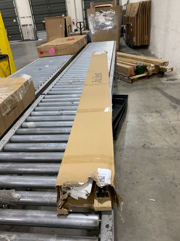 Photo 1 of JUBEST 48"x80" Pocket Door Frame Kit with 88LBS Two-Way Soft-Close Mechanism, Durable, Smoothly and Quietly, Easy to Install Hidden Door for 24" to 48"x80"