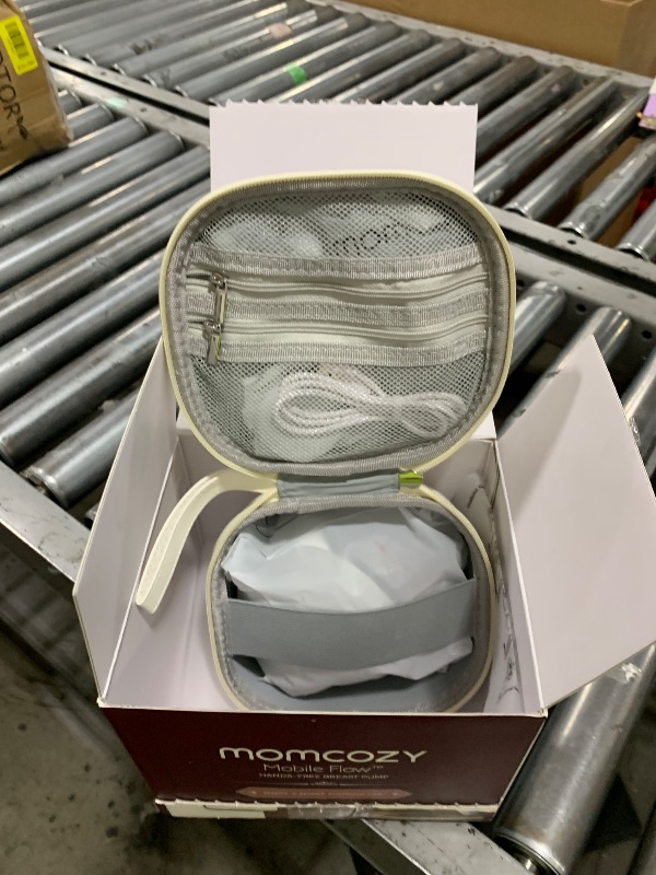 Photo 1 of Momcozy Breast Pump Hands Free Upgraded Mobile Flow | M9, App Discreet Control with Personalized Multi-Modes & 15 Levels, Wearable Breast Pump 24mm, 1 Pack Gray