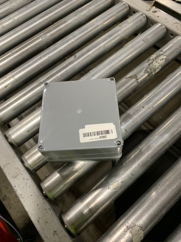 Photo 1 of SJCCDSGS Junction Box - 6 x 6 x 3 inch IP66 Waterproof Dustproof ABS Plastic Electrical Box, Project Enclosure for Outdoor Electrical Applications (150 x 150 x 80 mm)