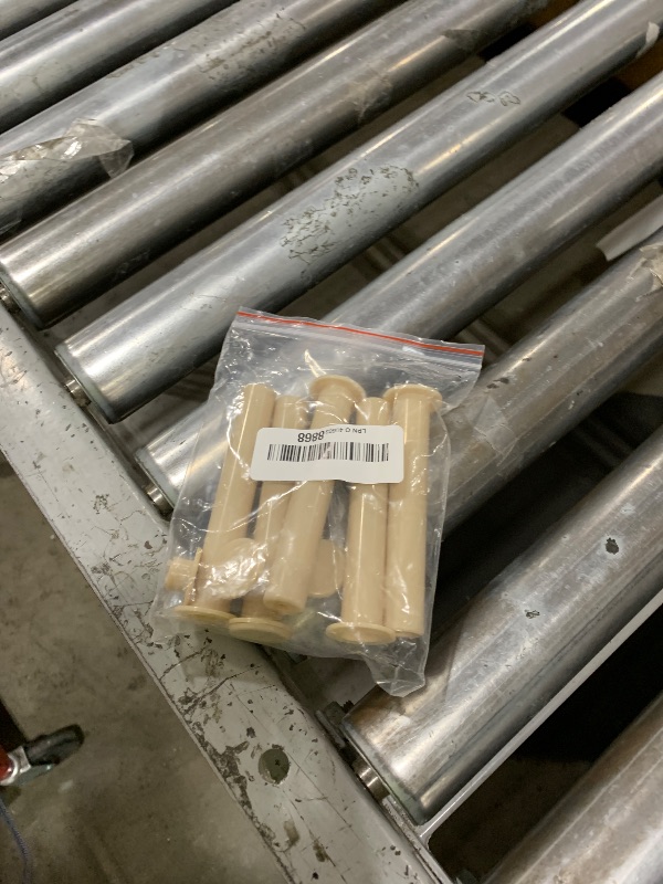 Photo 1 of Pool Fence DIY by Life Saver Replacement Safety Sleeve and Cap for Peg Pole, 5 Pack, Tan