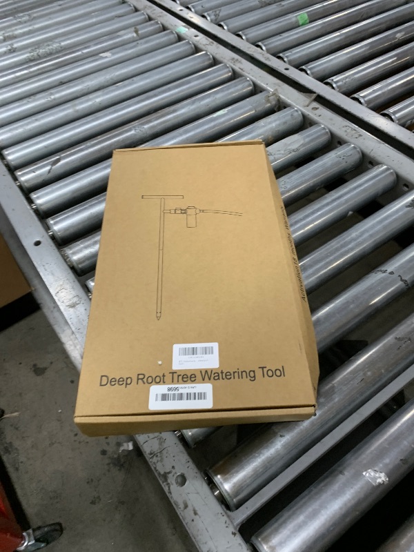 Photo 1 of Stainless Steel Deep Root Tree Watering Tool,Root Feeder with Fertilizer Bottle Watering Wand Irrigation System Watering Stake,for Trees Bushes Shrubs Fruit Trees with Brass Valve T-Handle