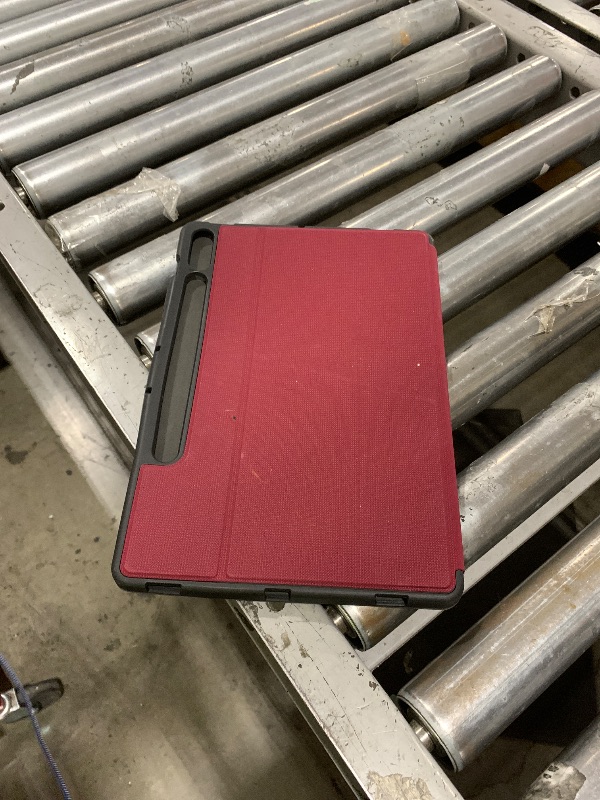Photo 1 of Soke Galaxy Tab S10+ /S9+ /S9 FE Plus Case with S Pen Holder- Shockproof Smart Folio Stand Case, Soft TPU Back Cover for Samsung Galaxy Tablet S10 Plus 12.4 Inch, Wine
