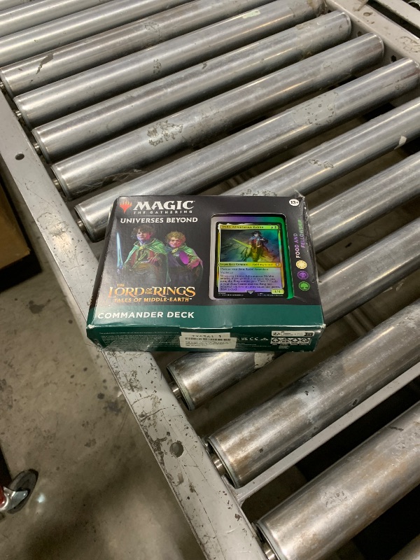 Photo 1 of Magic The Gathering The Lord of The Rings: Tales of Middle-Earth Commander Deck 2 + Collector Booster Sample Pack