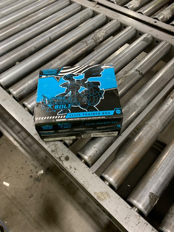 Photo 1 of Pokemon TCG Scarlet & Violet 10.5 Black Bolt Elite Trainer Box