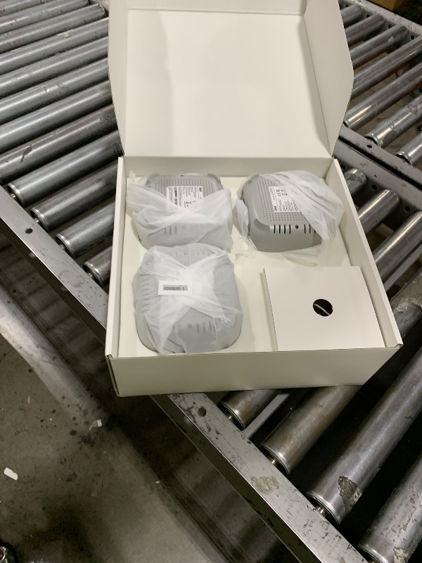 Photo 1 of DBIT AC1200 Whole Home Mesh WiFi System, Covers up to 6,000 Sq Ft, Dual-Band 1200Mbps Mesh Network for 90 Devices, Replaces Wireless Router and WiFi Extender, 4 Gigabit Ports per Unit (D-MAC3, 3-Pack)