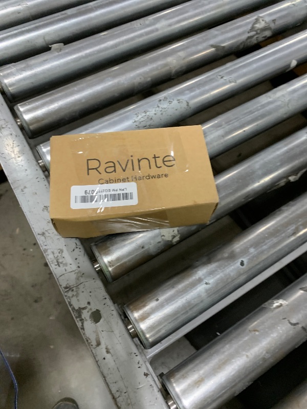 Photo 1 of Ravinte 5 Pack 3" Drawer Pulls Flat Black Cabinet Cup Pulls Kitchen Hardware Cabinet Handles Drawer Handles Knobs 3 inch Hole Center