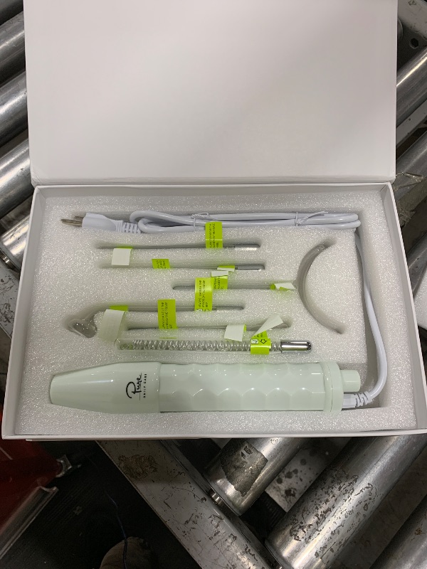 Photo 1 of NuDerma Clinical Skin Therapy Wand - Portable Skin Therapy Machine w 6 Fusion Neon + Argon Wands – Anti Aging - Clarifying - Skin Tightening & Radiance - Wrinkle Reducing
