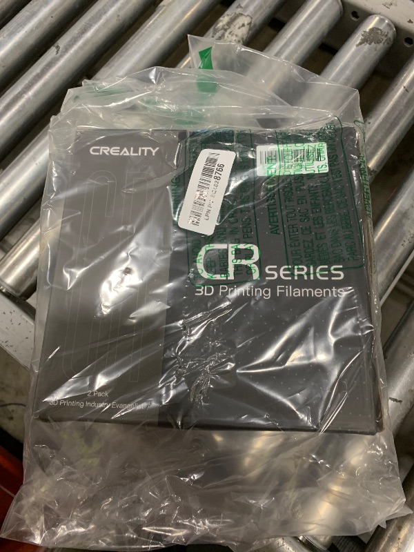 Photo 1 of Creality 2 kg Black & White PETG 1.75mm Filament, 3D Printer Filament Bundle, Excellent Toughness High Precision, Odorless Non-Toxic Moistureproof, Glossy, Accuracy +/- 0.02mm