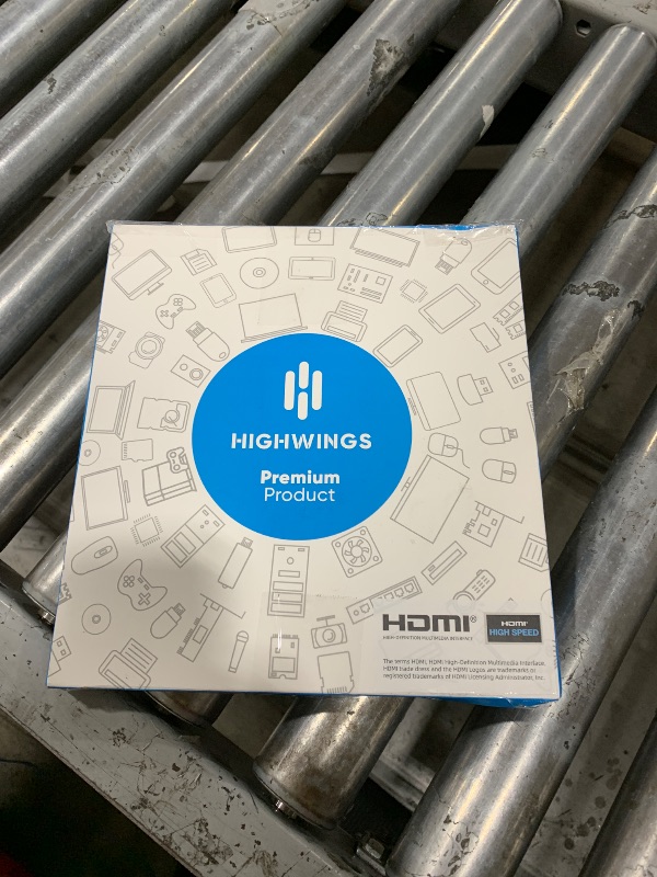 Photo 1 of Highwings Long HDMI Cable 15 FT, 4K 8K 10K HDMI 2.1 Cord Ultra High Speed [in-Wall CL3 Rated, 8K@60Hz 4K@120Hz Video 48Gbps], Fit, Durable, Flexible, eARC, HDCP, Compatible for Ethernet SoundBar