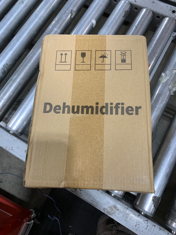 Photo 1 of Dehumidifier with Drain Hose. Litever Small Portable Dehumidifier. Auto-OFF. Drain Hose for Continuous Drainage. Effective for Small Bathroom Pantry Closet Basement Wardrobe Gun safe RV Trailer Camper