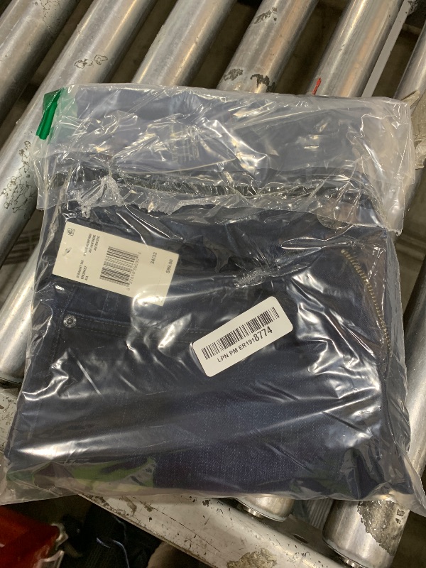 Photo 1 of Buffalo David Bitton mens Straight Six Jeans, Authentic and Deep Indigo, 34W x 32L US