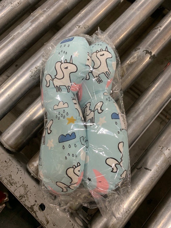 Photo 1 of KAKIBLIN Baby Neck Pillow, Baby Travel Pillow, Baby Support Pillow,Upgraded Baby Neck Pillows for Car Seat Toddler Head and Neck Support Pillow for Car Seat, Pushchair(Unicorn)