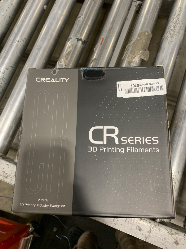 Photo 1 of Creality 2 kg Black & White PETG 1.75mm Filament, 3D Printer Filament Bundle, Excellent Toughness High Precision, Odorless Non-Toxic Moistureproof, Glossy, Accuracy +/- 0.02mm