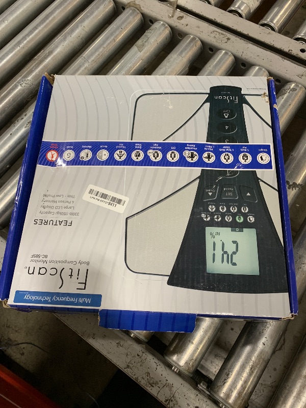 Photo 1 of TANITA BC-585F FitScan - Japan Technology Multi-Frequency Body Composition Monitor - Smart Digital InBody Scale with Fat, Muscle Mass, BMI, Caloric Intake, Metabolism, and Visceral Fat Tracker