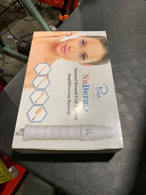 Photo 1 of Pure Daily Care NuDerma Handheld Skin Therapy Wand Machine w/Neon – Anti-Aging - Skin Tightening - Wrinkle Reducing - Dark Circles – Clarifying - Hair & Scalp Stimulator
