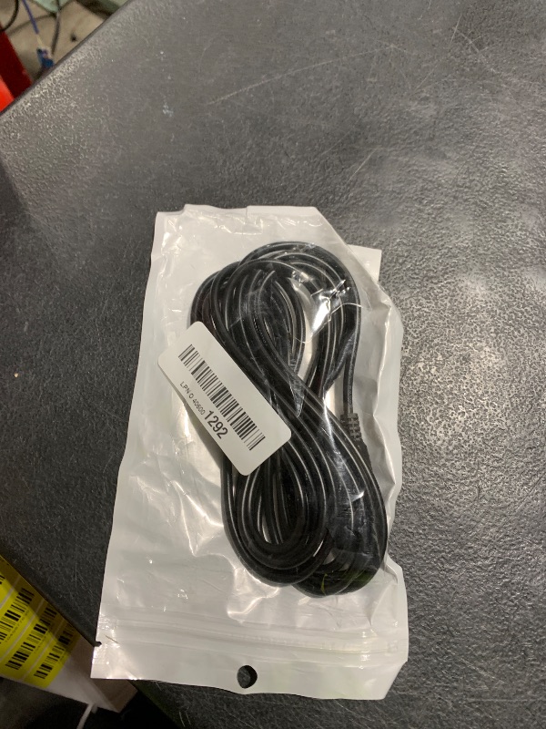 Photo 1 of SIM&NAT LED Solderless Extension Power Cord 20AWG 10 Feet Male to Female 5.5mm x 2.1mm DC Extension Power Cable for 5050/3528 LED Strip String Light, CCTV