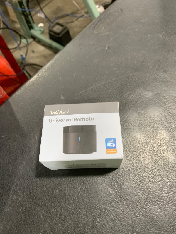 Photo 1 of BroadLink RM4 Mini Smart Remote and Sensor Cable Set RM4 Mini S (2.4 GHz Wi-Fi Only), Universal IR Remote Control Hub with Temperature Humidity Monitor USB Cable, Works with Alexa