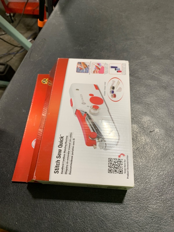 Photo 1 of SINGER Stitch Sew Quick Portable Mending Machine - Single Thread Machine for Quick Repairs