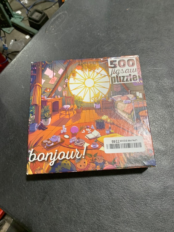 Photo 1 of Buffalo Games - Bonjour - Brittnie Ortega - Messy Room - 500 Piece Jigsaw Puzzle for Adults - Challenging Puzzle Perfect for Game Nights - Finished Size is 21.25 x 15.00
