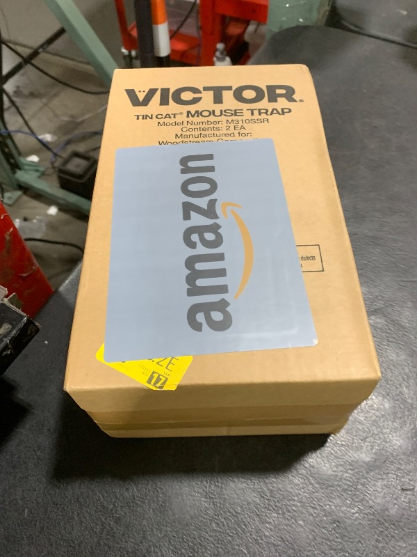 Photo 1 of Victor M310SSR Tin Cat Multi-Catch Live Mouse Trap - Indoor and Outdoor Humane Catch and Release Mouse Trap - 2 Traps