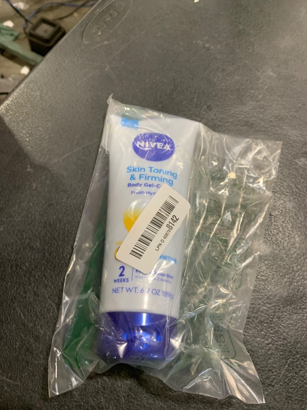 Photo 1 of NIVEA Skin Firming & Toning Body Gel Cream with Q10, Hyaluronic Acid and Vitamin C, Clinically Tested Skin Firming & Toning Cream, 72-Hour Moisture, 6.7 Oz Tube