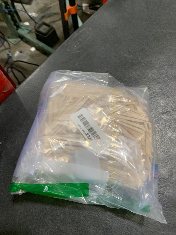Photo 1 of Perfect Stix - Craft Pick 90-1000 Craft Picks 90-1000 Wooden Craft Picks, 0.1" Height, 0.2" Width, 3.5" Length (Pack of 1000)