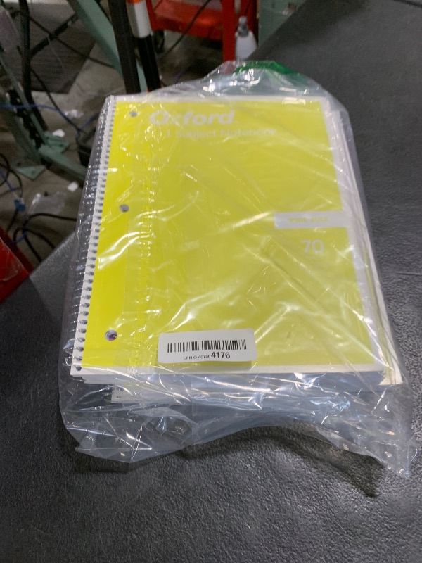 Photo 1 of Oxford Spiral Notebooks, 6 Pack, 1 Subject, Wide Ruled Notebooks for School, 8 x 10.5 Inches, 70 Sheets, Assorted Pastel Colors, Back to School Supplies (63757)