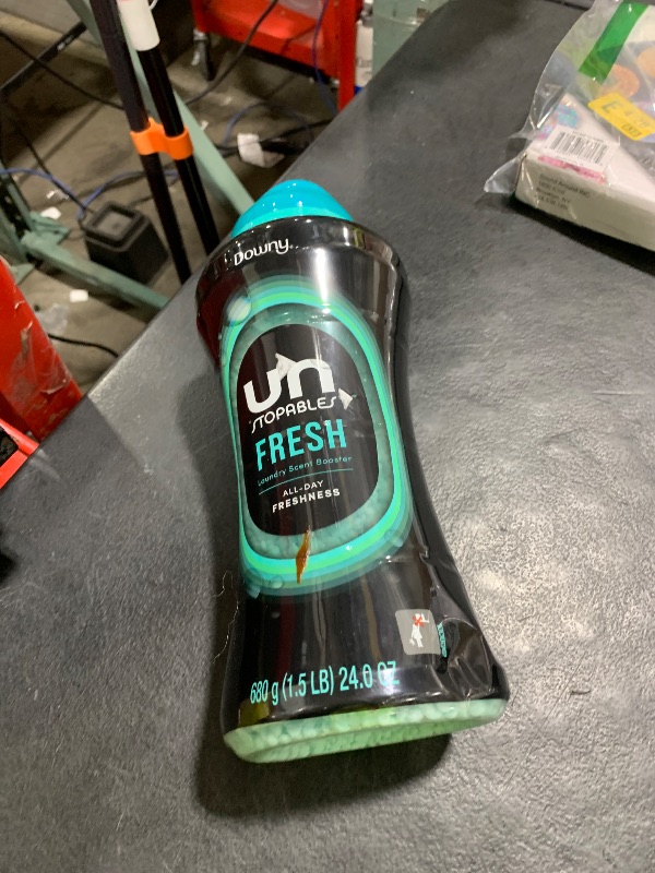 Photo 1 of Downy Unstopables In Wash Scent Booster Beads, Fresh Scent, 24 oz, Laundry Beads for Odor Protection (Packaging May Vary)