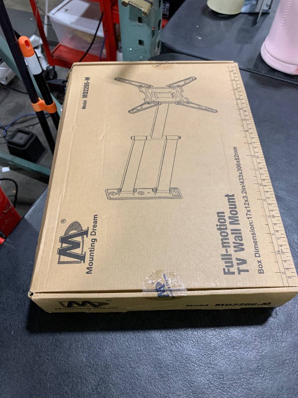 Photo 1 of Mounting Dream Long Arm TV Wall Mount for Most 26-65 Inch TVs, 30 Inch Long Extension TV Mount Swivel and Tilt, Full Motion Wall Mount TV Bracket Fit Max VESA 400x400mm,Up to 99 lbs, MD2286-M