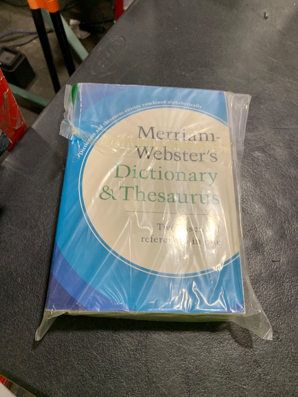 Photo 1 of Merriam-Webster's Dictionary and Thesaurus, Newest Edition, Trade Paperback