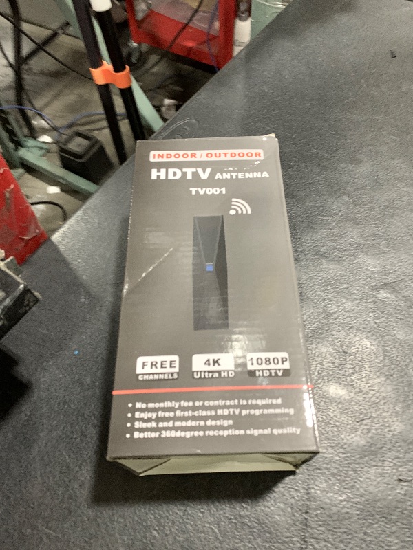 Photo 1 of 2025 Antenna for Smart TV for Local Channels,TV Antenna Indoor for Long Range Reception, Digital Antenna for Easy Installation and All Smart/Old TVs, Supports 4K 1080P HD VHF UHF