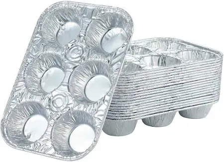Photo 1 of Waytiffer 10Pack 6-Cup Cupcake Aluminum Muffin Pan