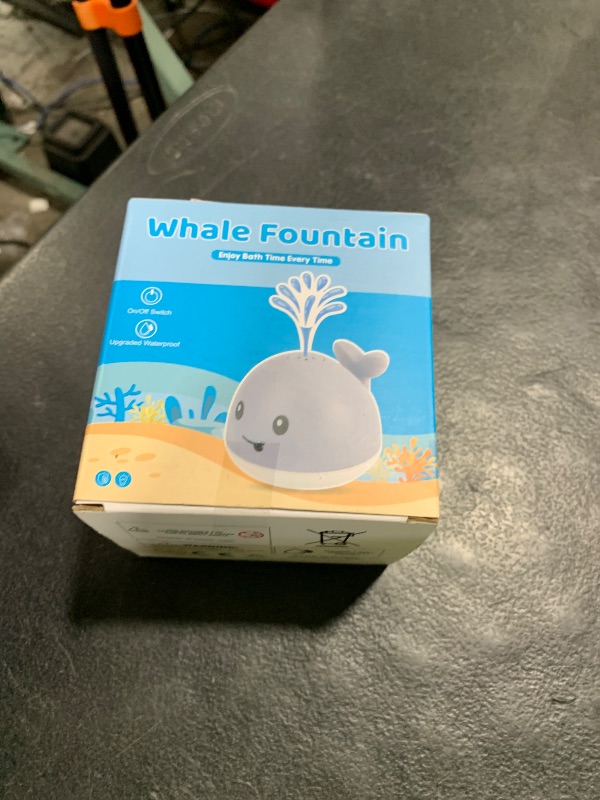 Photo 1 of Baby Girl Bath Toys, Light Up Whale Bath Toys for Girls 0-6 6-12 12-18 Months or Kids Ages 1-3, Pink
